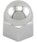 A-6080-C Chrome Acorn Head Nut Cap