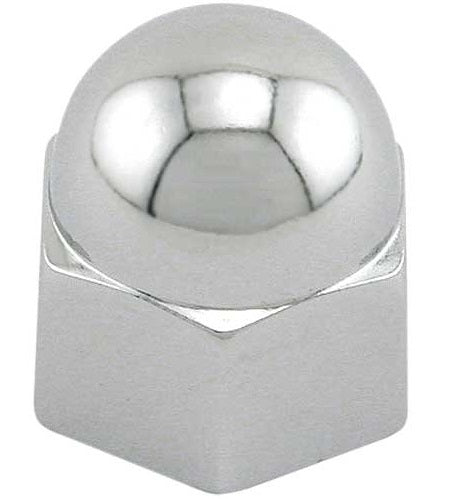 A-6080-C Chrome Acorn Head Nut Cap