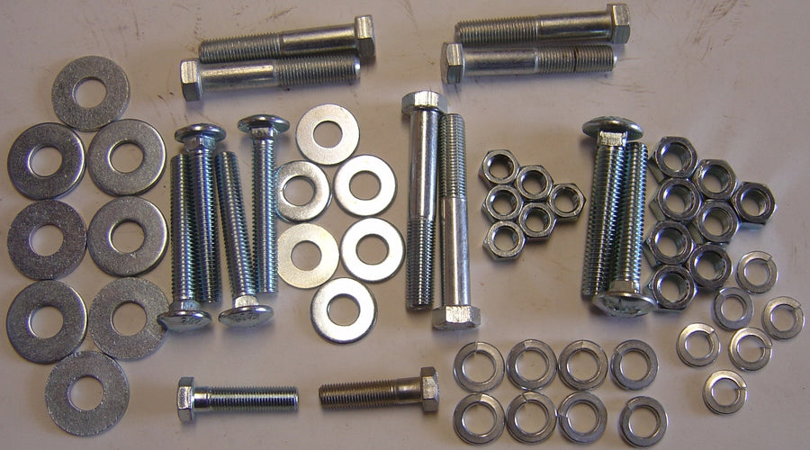 A-80051 Body to Frame Bolt Set 1931 Slant Window Fordor