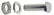 A-3554 2 Tooth Steering Column Upper Bearing Race Retaining Bolt