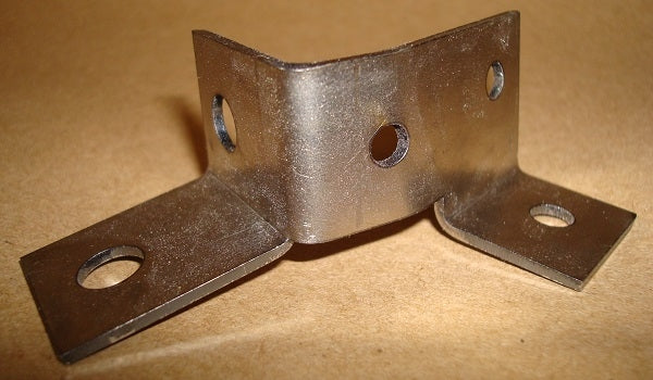 A-70166 1928-1929 Coupe Right Rear Corner Wood Block To Rear Window Top Rail Tie Support Bracket - Each - USA Made!