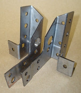A-70167 1928-1929 Coupe Left And Right Upper Cowl Pillar Support Brackets - Pair - USA Made!