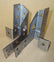 A-70167 1928-1929 Coupe Left And Right Upper Cowl Pillar Support Brackets - Pair - USA Made!