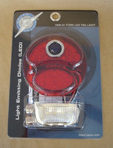 A-13419-LBD LED Conversion for tail lights - 12 Volt - All Red W/ Blue Dot - Left Side (w/ license light)