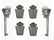 A-18700-K 1928-1931 Stone Guard Mounting Kit
