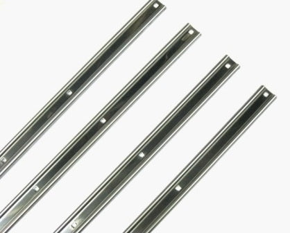 A-55020-SR Hot Rod Style Bed Strips - 4 Pieces