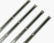 A-55021-SR Stainless Steel Hot Rod Style Bed Strips - 4 Pieces