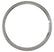 A-1133-A Stainless Steel Trim Ring for 16 inch wheels- Smooth