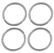 A-2087 Brake Shaft Dust Ring Set/4