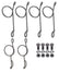 A-2504-B Brake Rod Return Springs- '31 Style