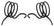 A-2646 Emergency Brake Lever Springs Pair
