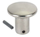 A-2791 Emergency Brake Button Nickle Plated 1929-31