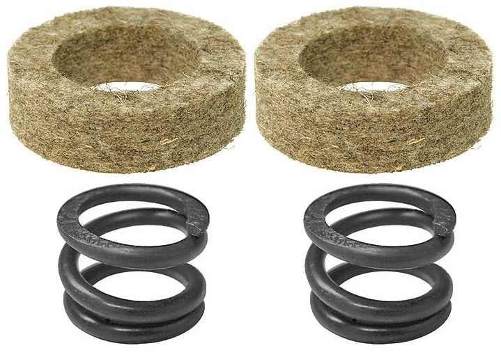 A-2840 Emergency Brake Crosshaft Felts and Springs 1928-30