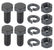A-2845 Emergency Brake Crosshaft Mounting Bolt Set