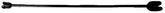 A-2853-B Emergency Brake Handle To Crosshaft Rod 1929-31