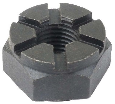 A-3444-N Radius Cap Nut- Correct wide flat castle nut for the original style radius cap