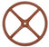 A-3600-AK 1928 Red Steering Wheel- Keyed- USA
