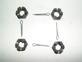 A-5340 Spring Shackle Castle Nuts Set/4