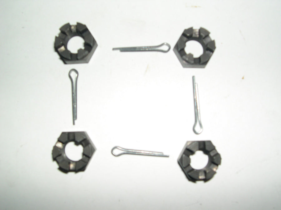 A-5340 Spring Shackle Castle Nuts Set/4
