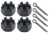A-5456 Front U-Bolts Castle Nuts - Set/4