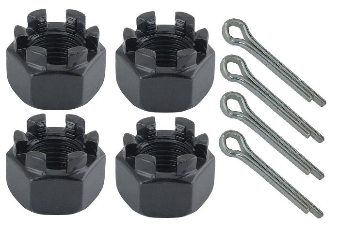 A-5456 Front U-Bolts Castle Nuts - Set/4