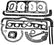 A-6008-B Engine Gasket Set-1932-4 B Engine
