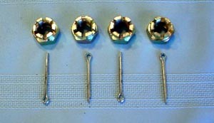 A-6348 Main Bearing Castle Nut