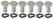 A-6677 Oil Pan Clean Out Panel Bolt Set 1928