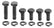 A-7223-K Shifter Housing Bolt Set