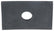 A-8125 Radiator Mtg. Pad Only - 1/8 Thick
