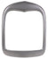 A-8208-F Grille Shell - 1928-29 Smoothie Plain Steel - No hole for radiator cap, emblem, or headlight and horn wires