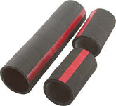 A-8260-B Radiator Hose Set - Black w/ Red Stripe - Clamps Included