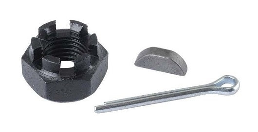 A-8510 Key, Castle Nut and cotter pin to mount fan to water pump shaft
