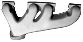 A-9430-C Cast Iron Headers Set- VERY NICE USA Made