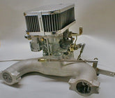 A-9501-S Weber 2 barrel carburetor manifold complete kit