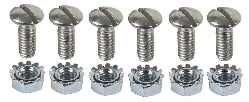 A-11900-C Dash Rail Screw Set - 28-29 Chrome