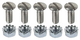 A-11950-C Dash Rail Screw Set - 30-31 Chrome
