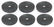 A-11950-R Rubber Washers Behind Dash Rail