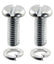 A-11952 Dash Rail Side Screws - 1930-1931 Closed cars
