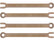 A-12276-A Spark Plug Wires - 1928-1929 Bronze - Set of 4