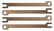 A-12276-C Spark Plug Wires-1930-1931Bronze - set of 4