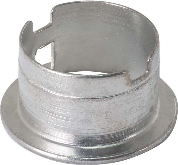 A-13120 Headlight Socket Holder- Round metal socket holder fits between the headlight base plate and the headlight shell- holds the wiring socket in place- 1929-1931