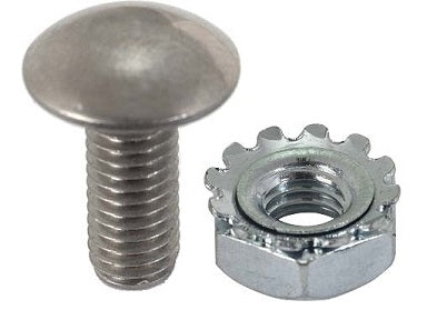 A-13121 Headlight base bolt & Nut- Set of 12 each