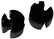 A-14584-B Headlight Plug 1929-1931 Black Plastic- USA Made