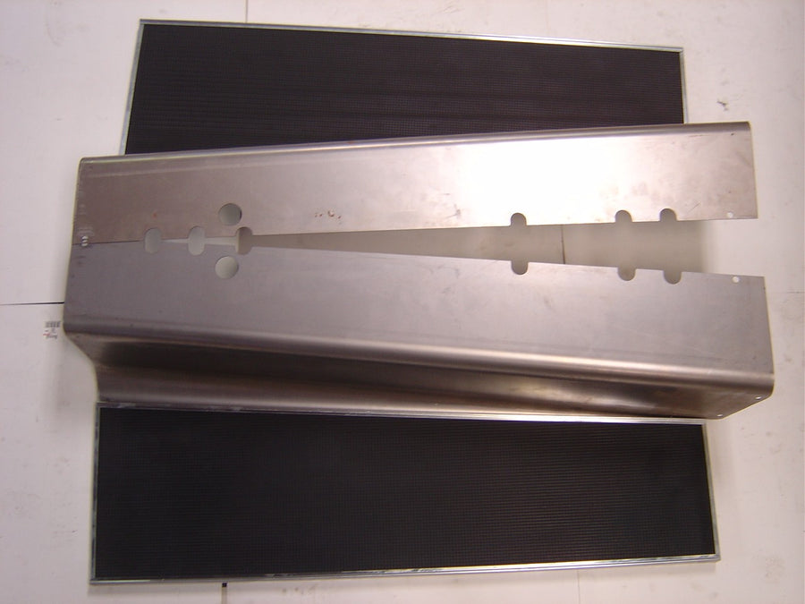 A-16420-BS Running Boards/Aprons- Stainless Steel Trim- Pair- 1930