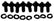 A-16452-K Runningboard Bolt Set 1928