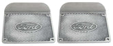 A-16460 Running Board Step Plates - Aluminum - Pair