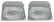 A-16460 Running Board Step Plates - Aluminum - Pair