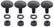 A-16536 Running Board Apron Mtg. Bolts Set