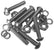A-16750-AK Hood Latch Bolt Set 1928-29